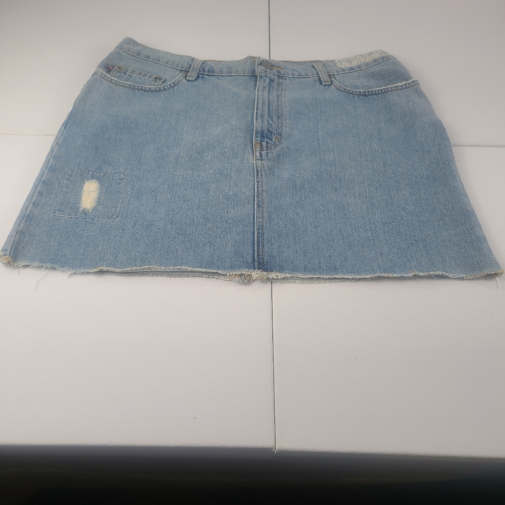 Polo Ralph Lauren Jeans Company Mini Denim Skrit Size 12